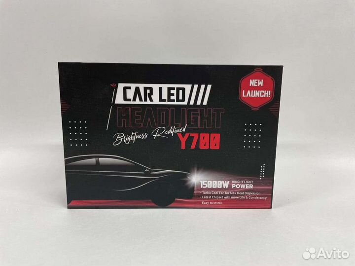 Светодиодные лампы led h4, 100Вт