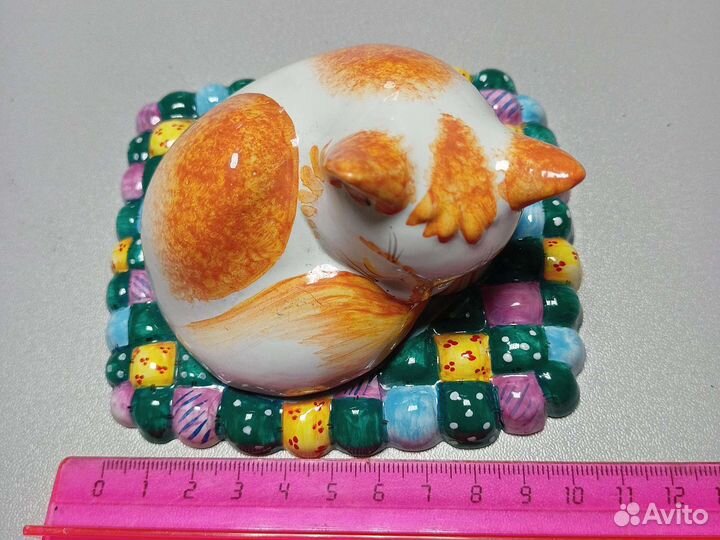 Керамическая фигурка кота