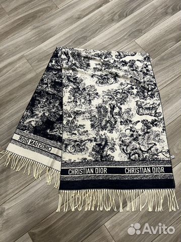 Шарф christian dior из кашемира новый