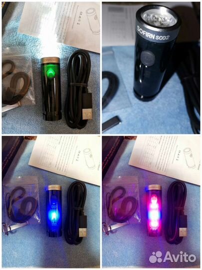 Sofirn SC02, Sofirn SP33V3.0, Convoy C8+