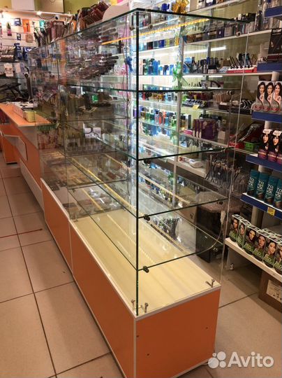 Стеллажи витрины бу