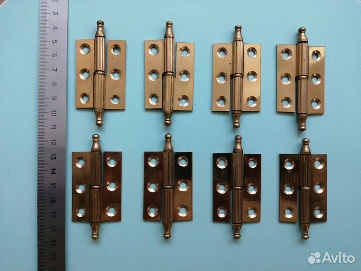 Петли мебельные карточные 50*35 мм (8 шт.)