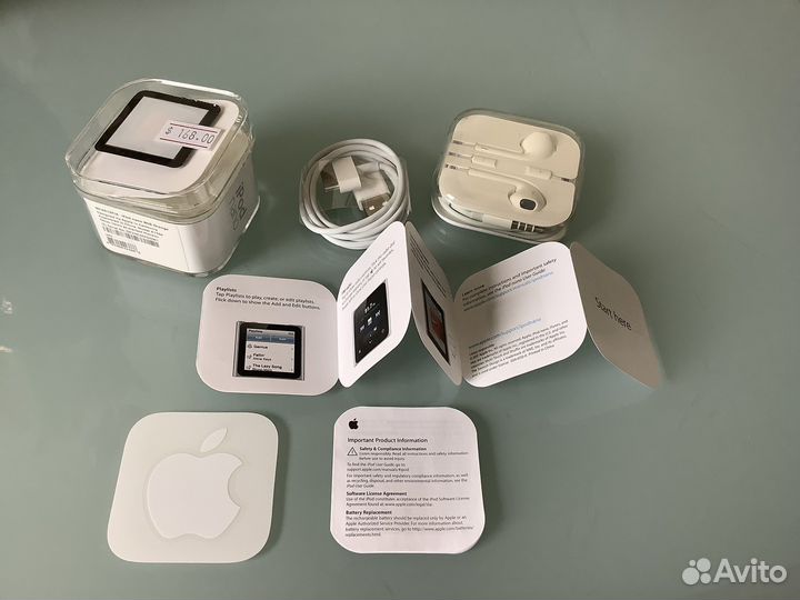 iPod nano 6 новый 8 Гбт + ремень Scott Wilson