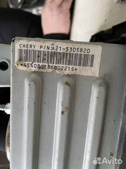 Подушка безопасности в торпедо Chery Fora A21