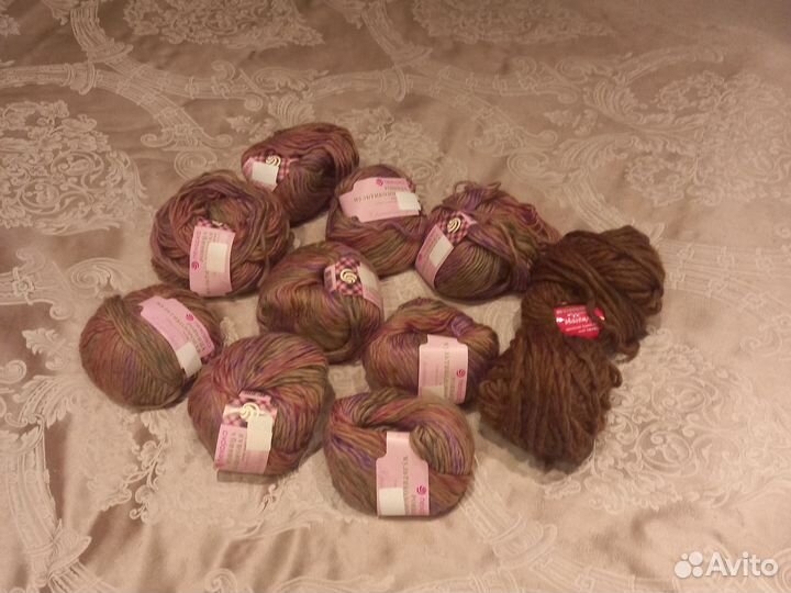 Пряжа для вязания ровница Пехорка