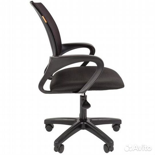 Кресло офисное Easy Chair 304 LT черное (сетка/тка