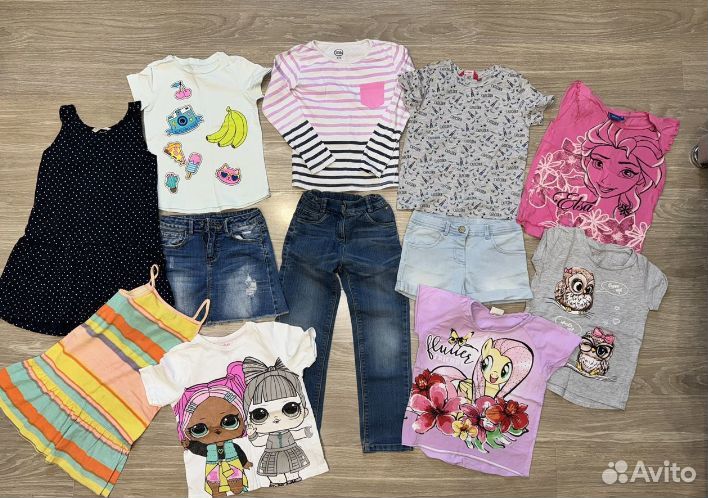 Пакет вещей на девочку 116