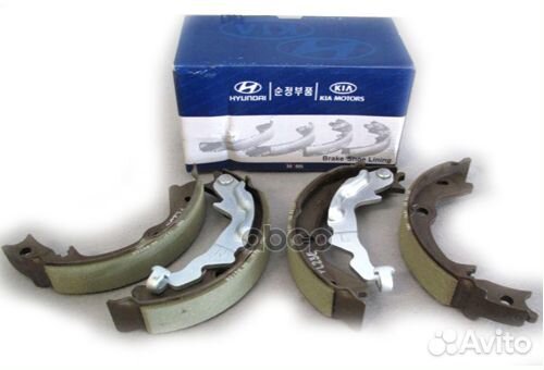 Колодки тормозные барабанные зад 583051MA