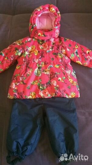 Костюм Tokka Tribe, р.80 зима