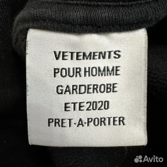 Оригинальное vetemens don't shoot 2020 худи