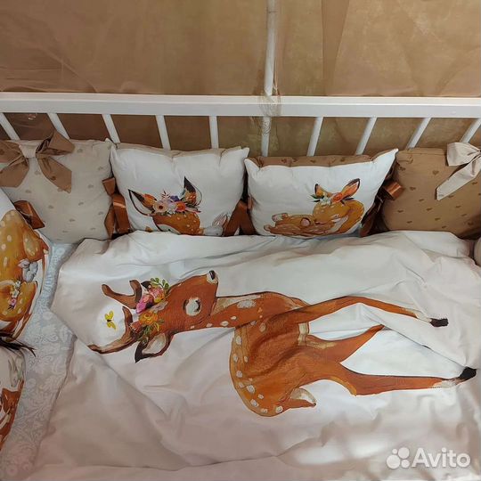 Бортики в кроватку