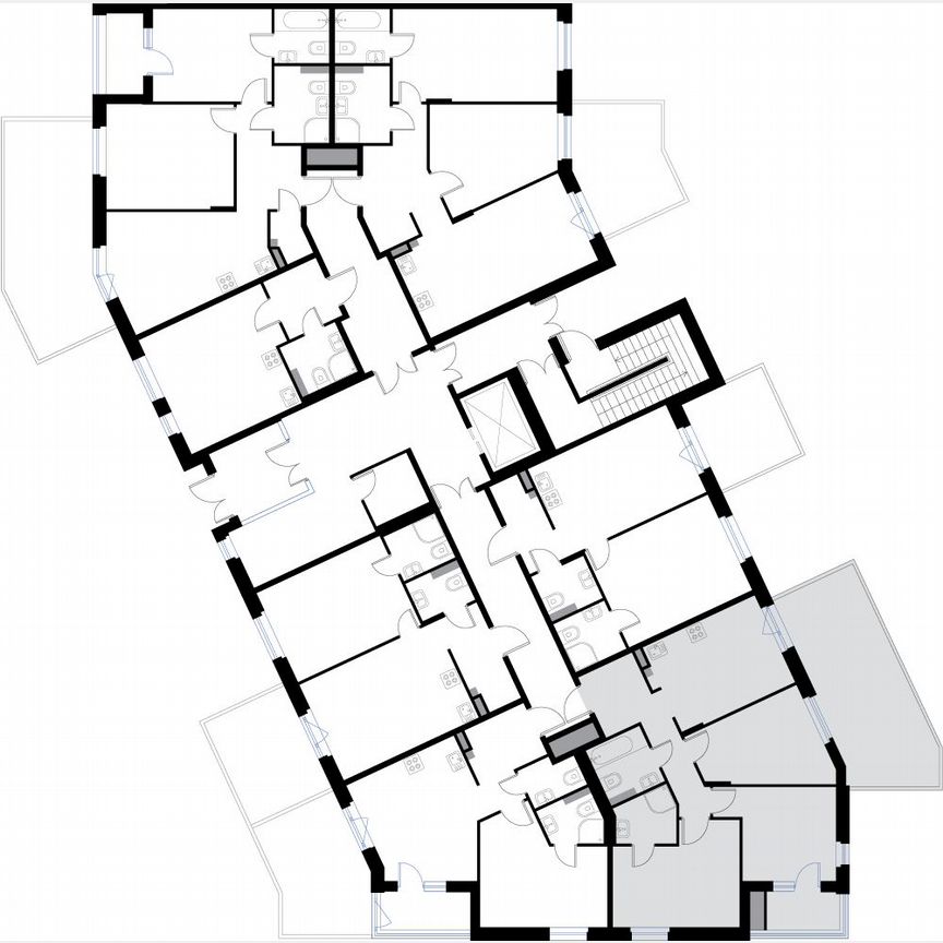 3-к. квартира, 69,2 м², 1/3 эт.