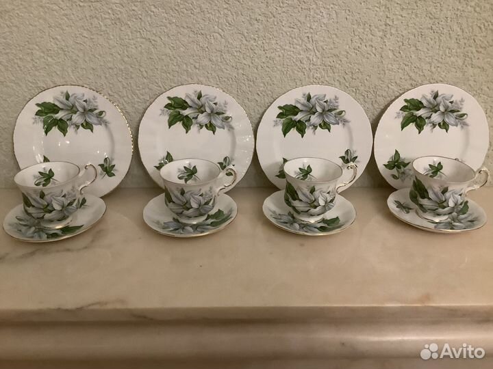 Кофейное трио. Paragon. Англия. Фарфор