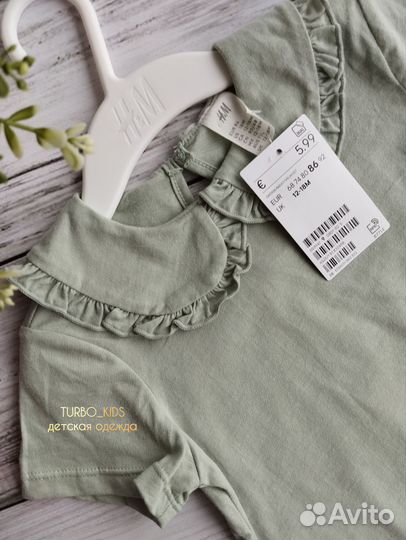 Футболка для девочки hm 86