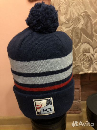 Kari Traa шапка с помпоном оригинал