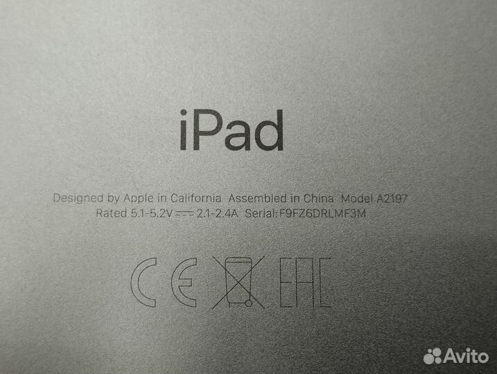 iPad 7 поколения A2197 WiFi