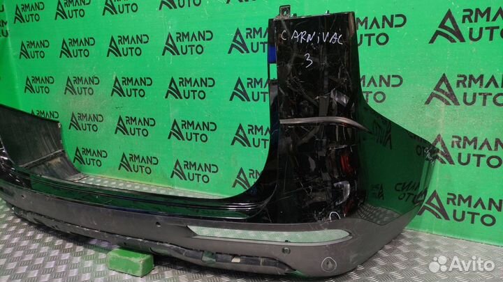 Бампер задний Kia Carnival 4 2020-Нв