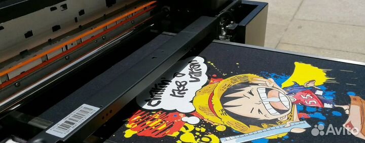 Печать на футболках одежде / DTF / термонаклейки