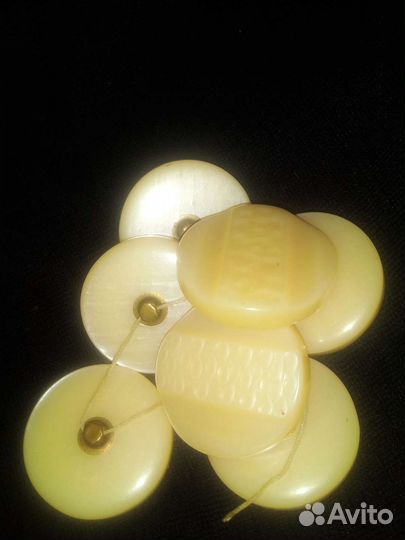 Старинные винтажные пуговицы