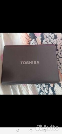 Ноутбук Toshiba на запчасти