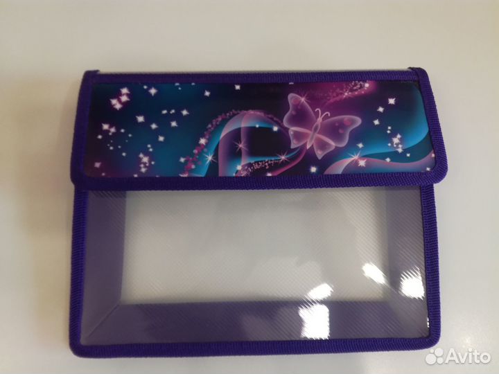 Папка для тетрадей А5 с клапаном на липучке