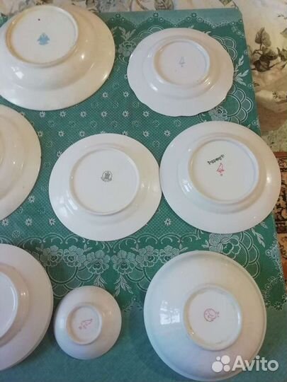 Редкие старые тарелки СССР
