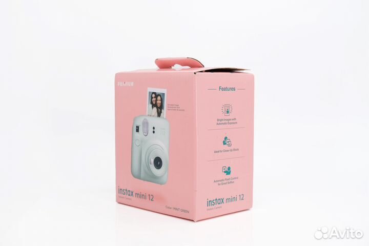 Fujifilm Instax Mini 12 Mint Green (зеленый) новый