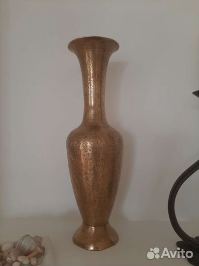 Ваза из латуни индия
