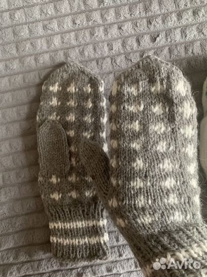 Вязанные носки ручной работы