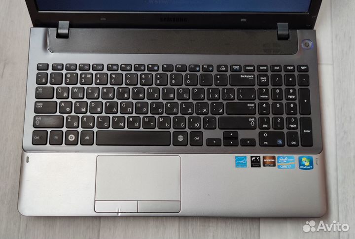 Samsung\i7-3610QM\4 ядра \Amd 7600m(2gb)\ozu 6gb