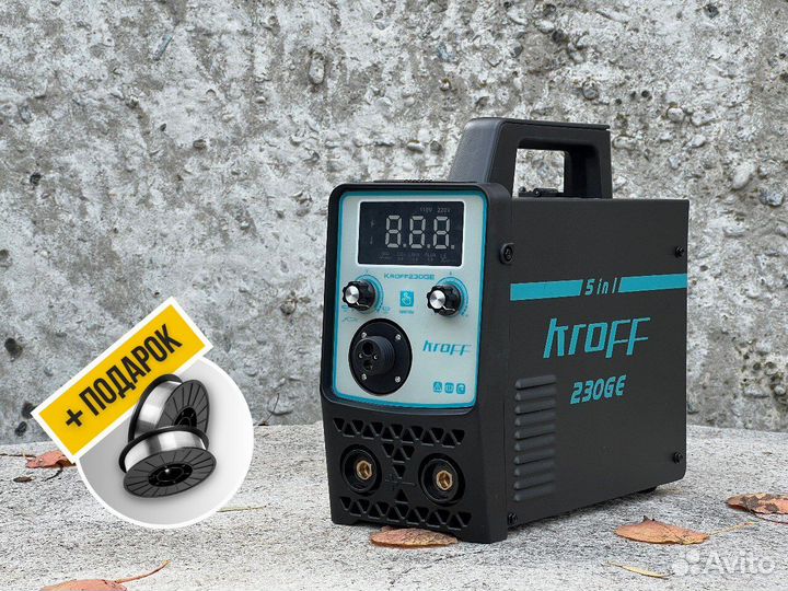 Сварочный аппарат kroff 230GE с проволокой