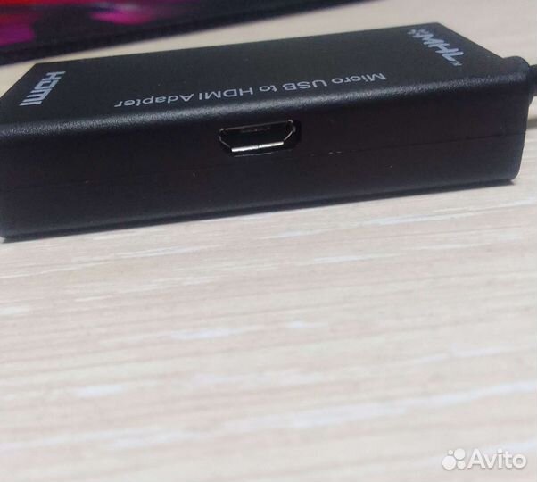 Переходник с hdmi на micro USB