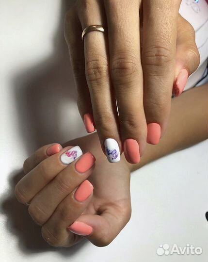 Наращивание и коррекция ногтей