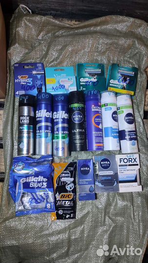 Касеты, гели, станки