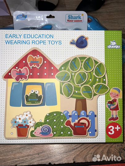 Деревянная шнуровка