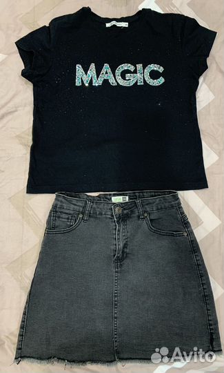 Вещи пакетом для девочки 146