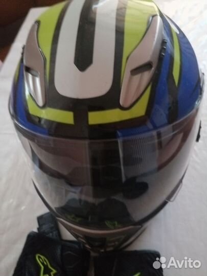 Мото шлем Racer