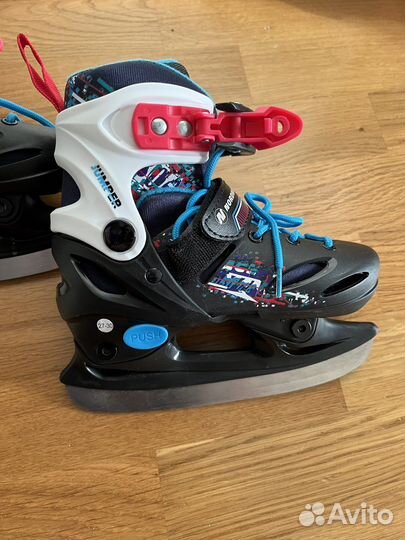 Коньки раздвижные nordway р. 27-30