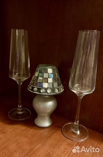 Бокалы и Подсвечник