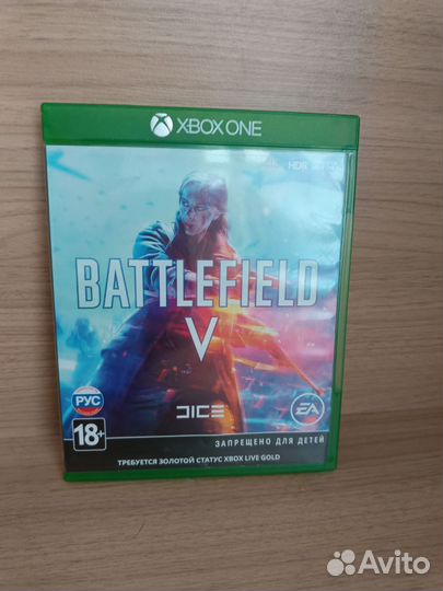 Battlefield V на xbox one диск
