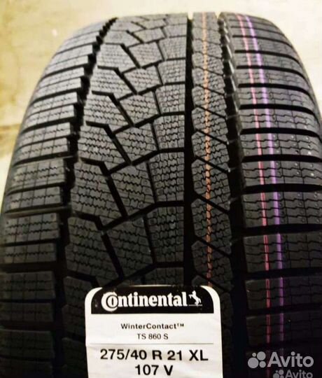 Continental ContiWinterContact TS 860S 275/40 R21 и 315/35 R21 107V