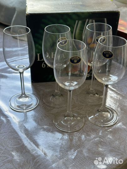 Хрустальные бокалы