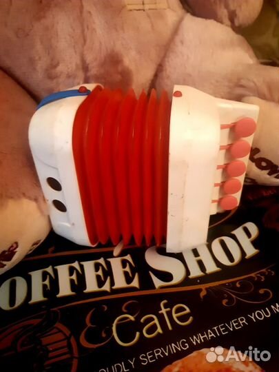 Игрушка Гармошка детская СССР Юла на запчасти