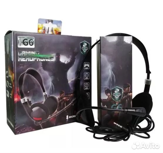 Наушники игровые g6
