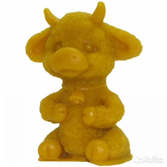 Силиконовая форма для свечей Бычок 6 (0722)