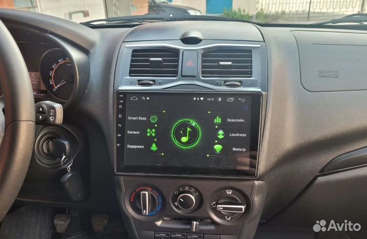 Магнитола 2 din android 9 дюймов для LADA granta