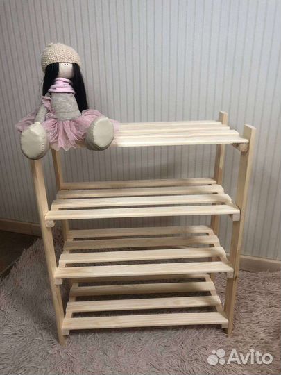 Полка деревянная