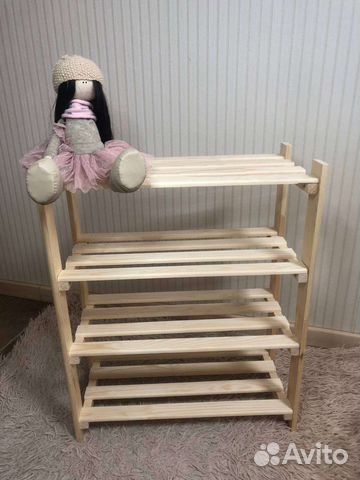 Полка деревянная