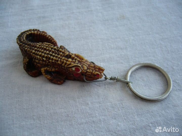 Брелок Крокодил поздний СССР или 1990-ые