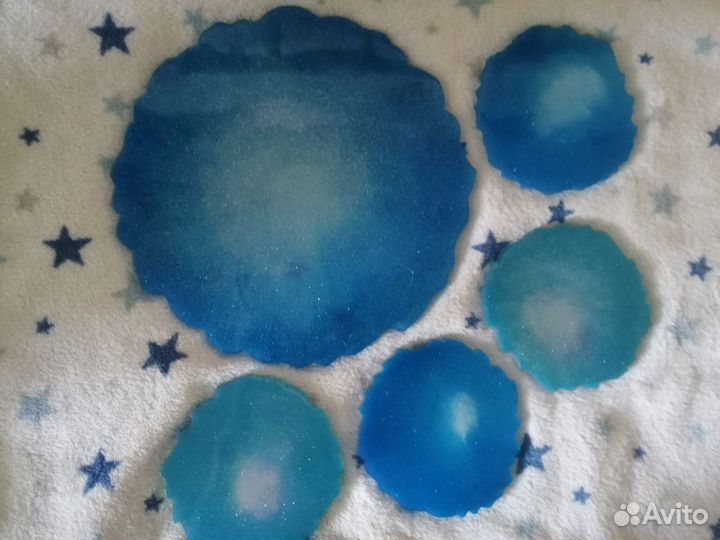 Набор изделий из эпоксидной смолы